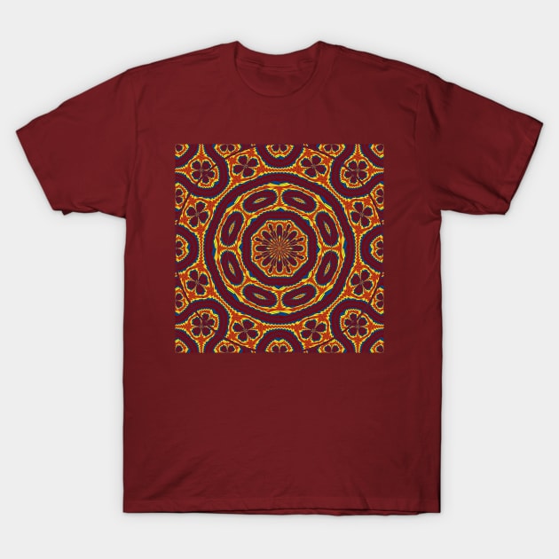 Geometric tapestry T-Shirt by Gaspar Avila